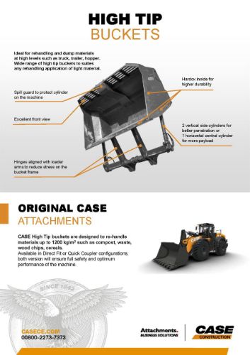 Picture of High tip buckets - part 1 of 2
