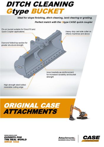 Picture of G type Ditch cleaning bucket