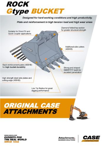 Picture of G type Rock buckets - SmartFit