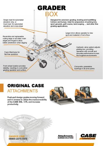 Picture of Grader box with LEICA