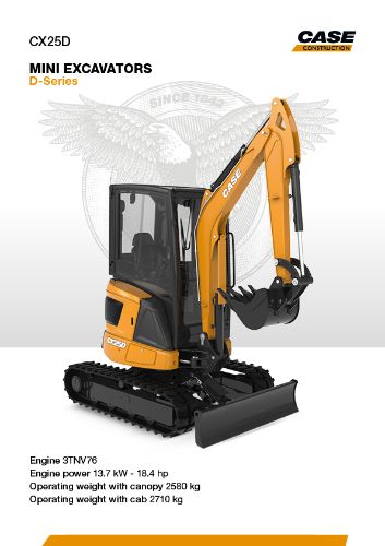 Picture of Specsheet - CX25D