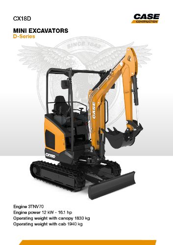 Picture of Specsheet - CX18D