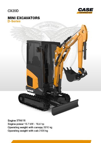 Picture of Specsheet - CX20D