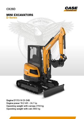 Picture of Specsheet - CX28D