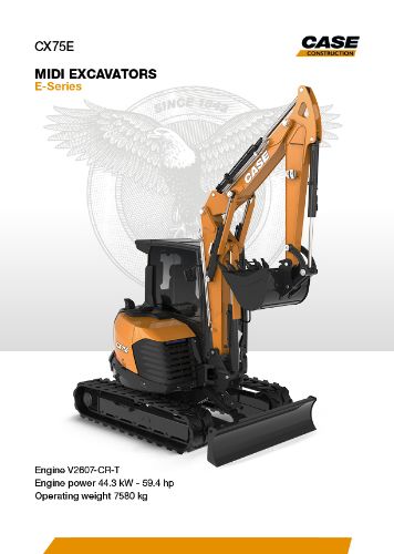 Picture of Specsheet CX75E