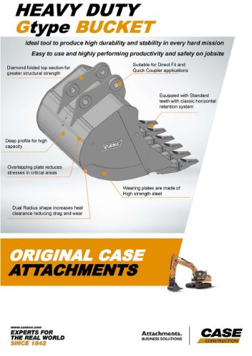 Picture of G type Heavy duty buckets - CAT